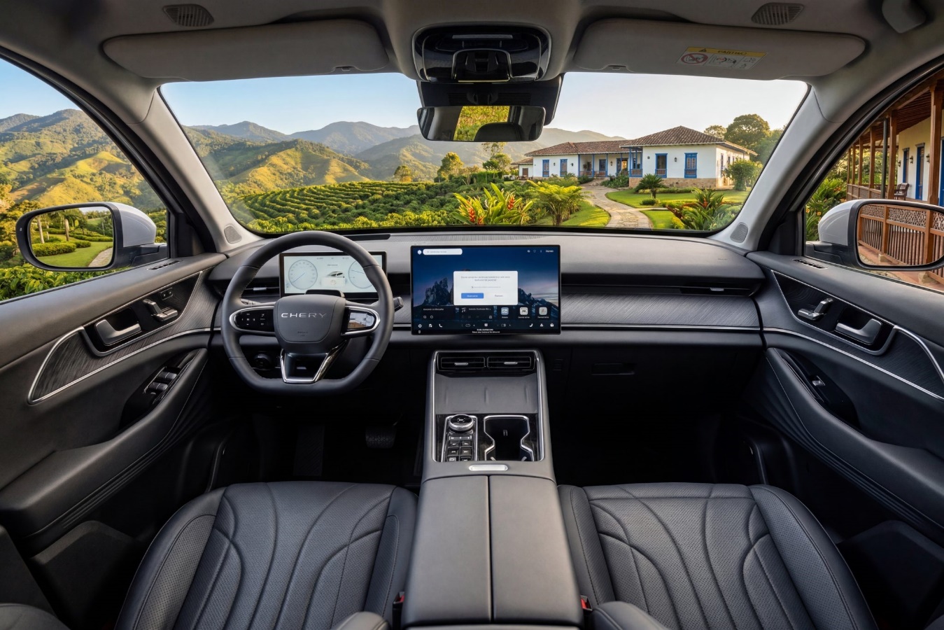 La gran apuesta por la electrificación y el lujo: Todo sobre la nueva Chery Tiggo 9 Híbrida — foto 3