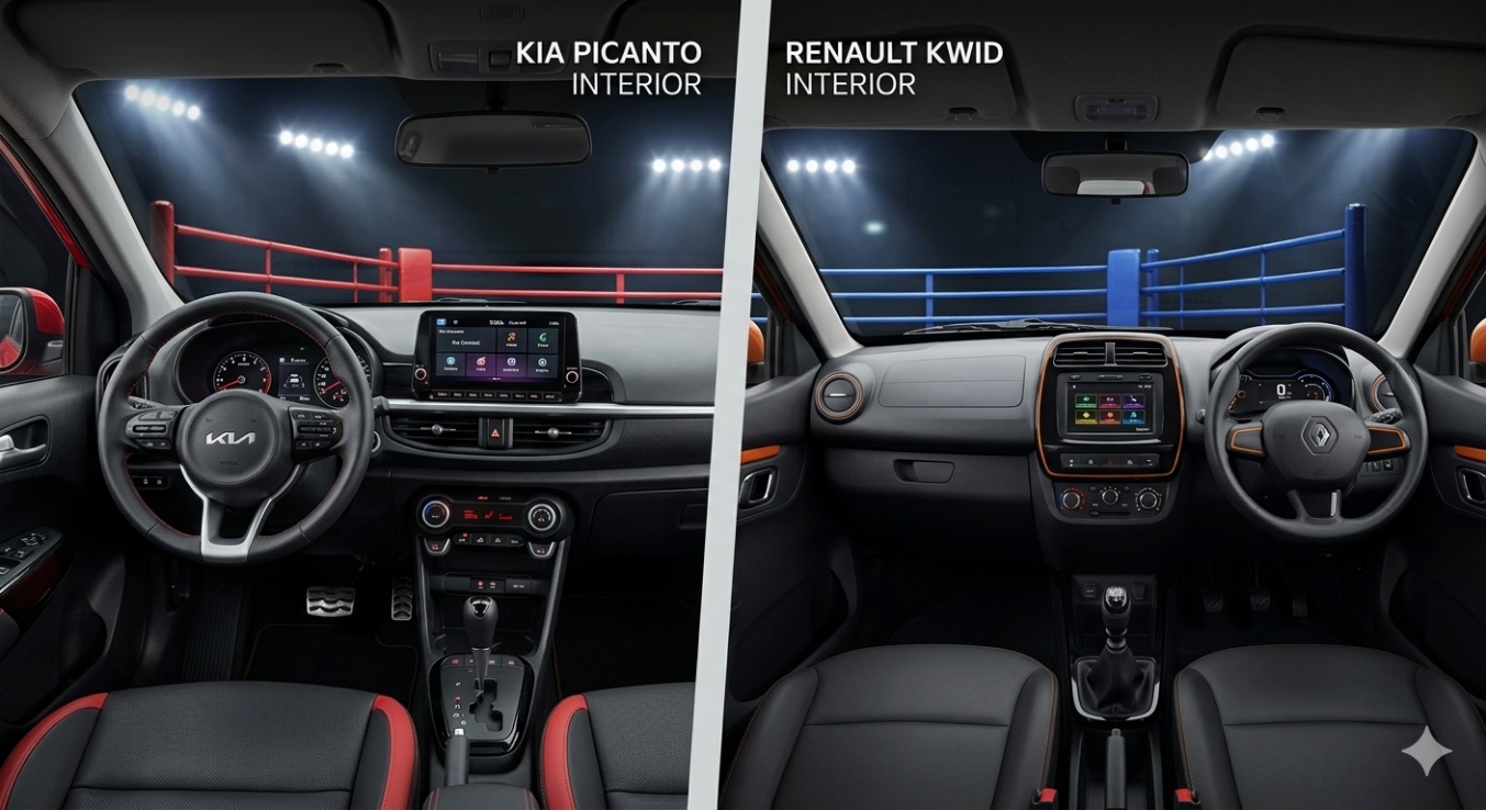 Kia Picanto vs. Renault Kwid, el choque de los reyes del segmento A en Colombia — foto 3