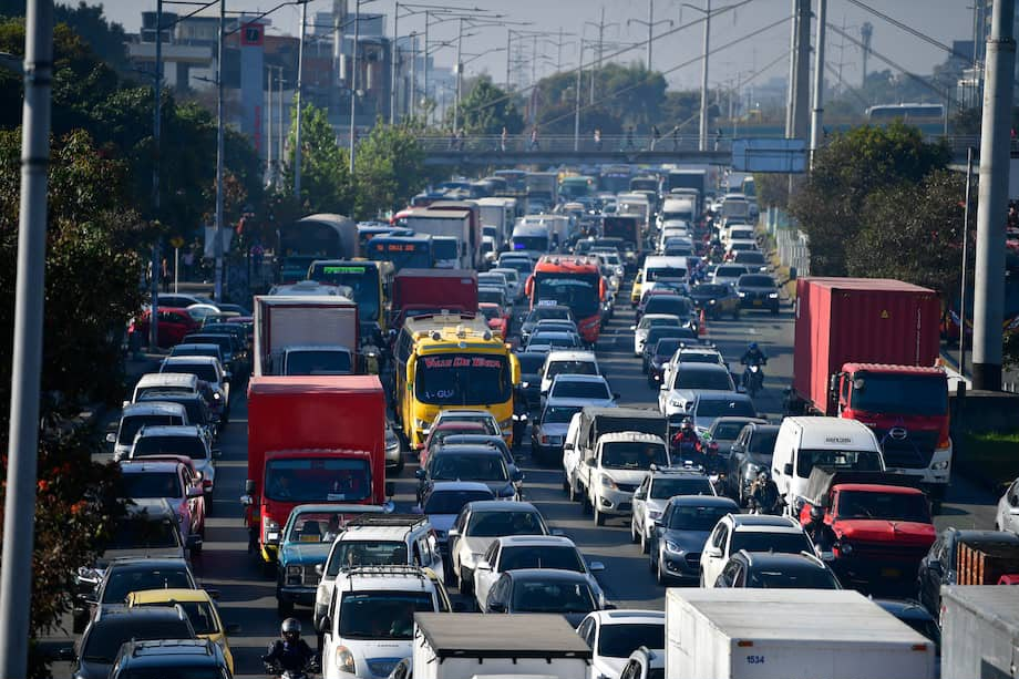 Tráfico en Bogotá