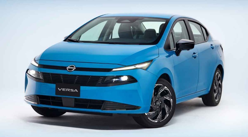 Nissan Versa 2027 parte frontal