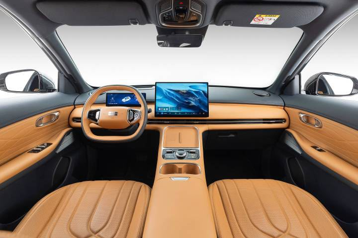 Interior del Geely EX5